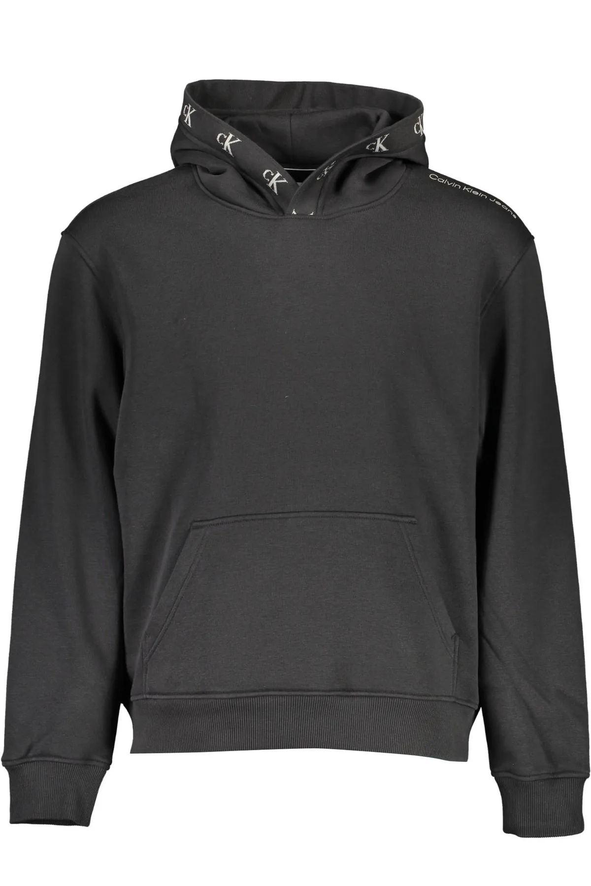 CALVIN KLEIN PÁNSKÁ MIKINA BEZ ZIPU ČERNÁ