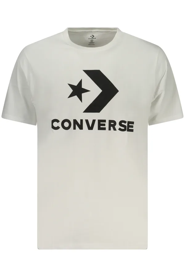 CONVERSE PÁNSKÉ TRIČKO S KRÁTKÝM RUKÁVEM BÍLÉ