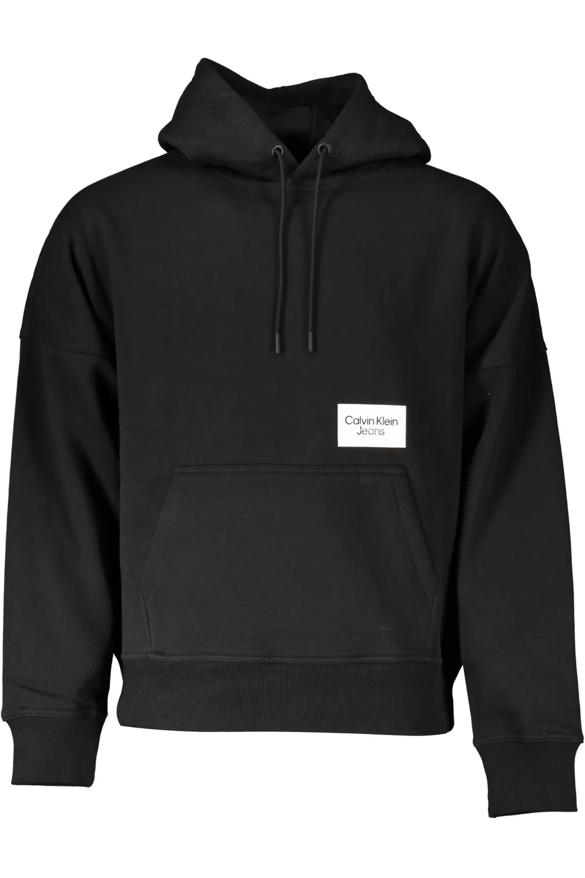 CALVIN KLEIN PÁNSKÁ MIKINA BEZ ZIPU ČERNÁ