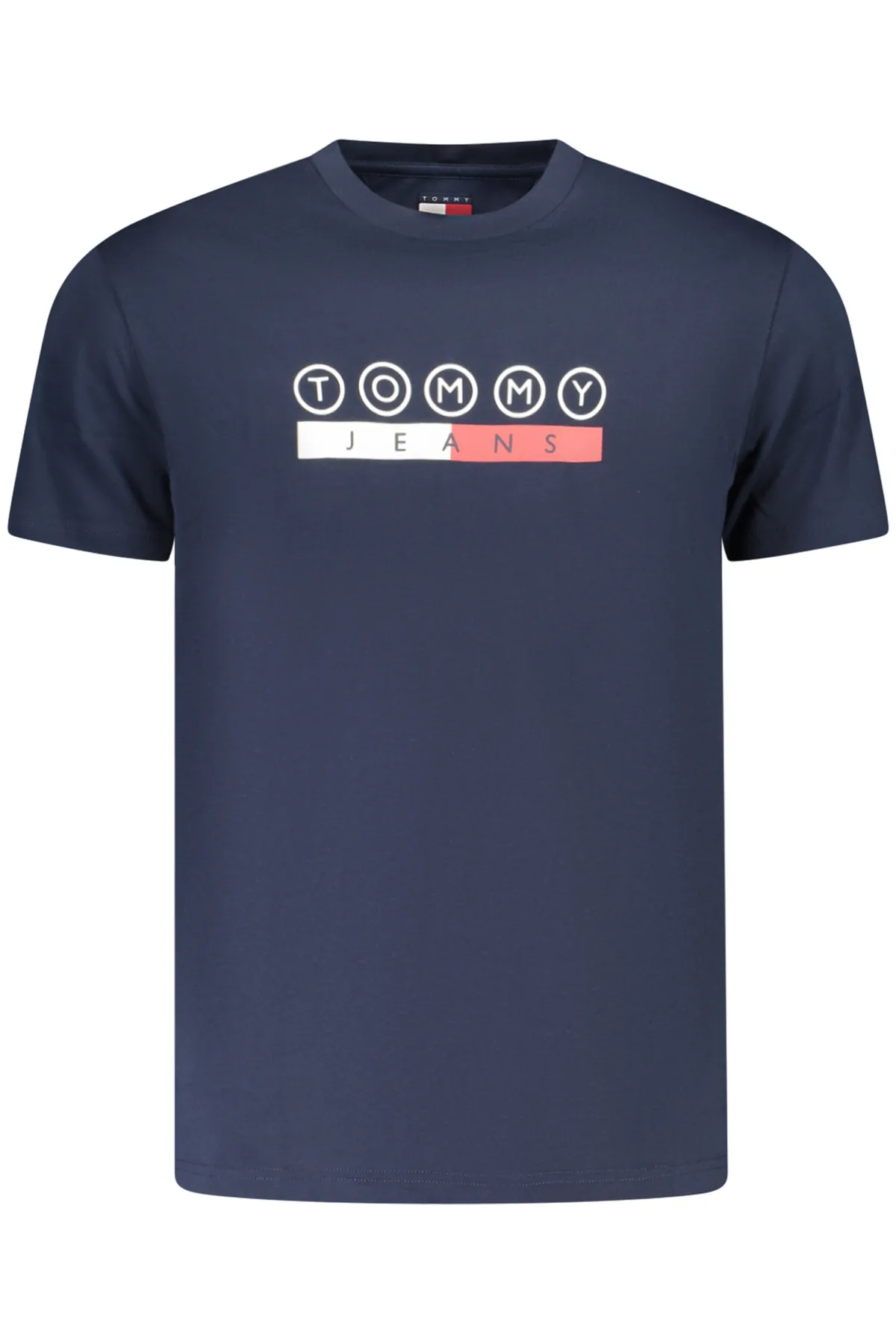 TOMMY HILFIGER PÁNSKÉ TRIČKO S KRÁTKÝM RUKÁVEM MODRÉ