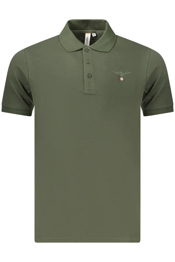 MILITARY ACADEMY PÁNSKÉ POLO TRIČKO S KRÁTKÝM RUKÁVEM, ZELENÉ