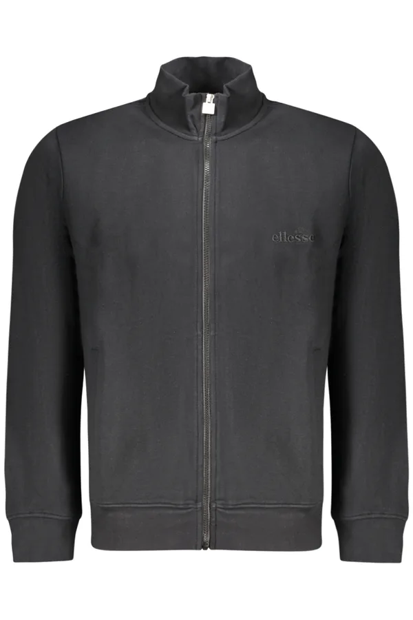 ELLESSE PÁNSKÁ ČERNÁ MIKINA NA ZIP