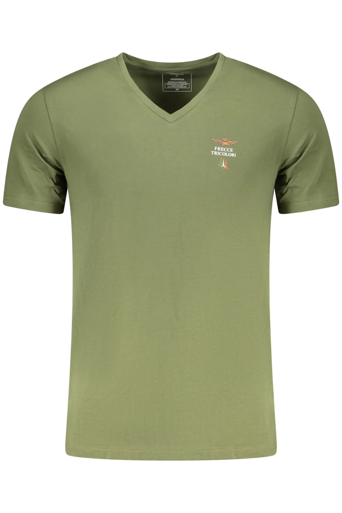 AERONAUTICA MILITARE PÁNSKÉ ZELENÉ TRIČKO