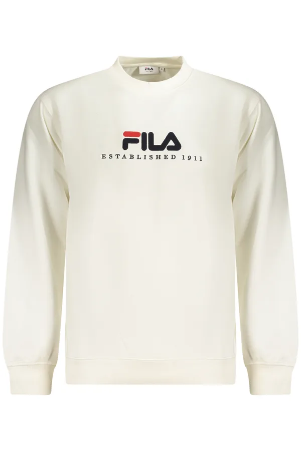 FILA PÁNSKÁ MIKINA BEZ ZIPU BÍLÁ