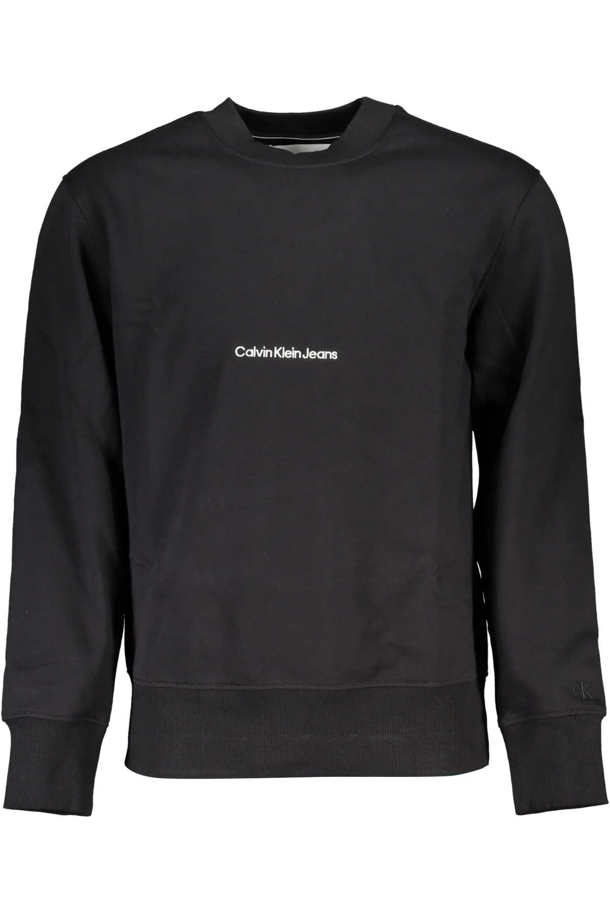 CALVIN KLEIN PÁNSKÁ MIKINA BEZ ZIPU ČERNÁ